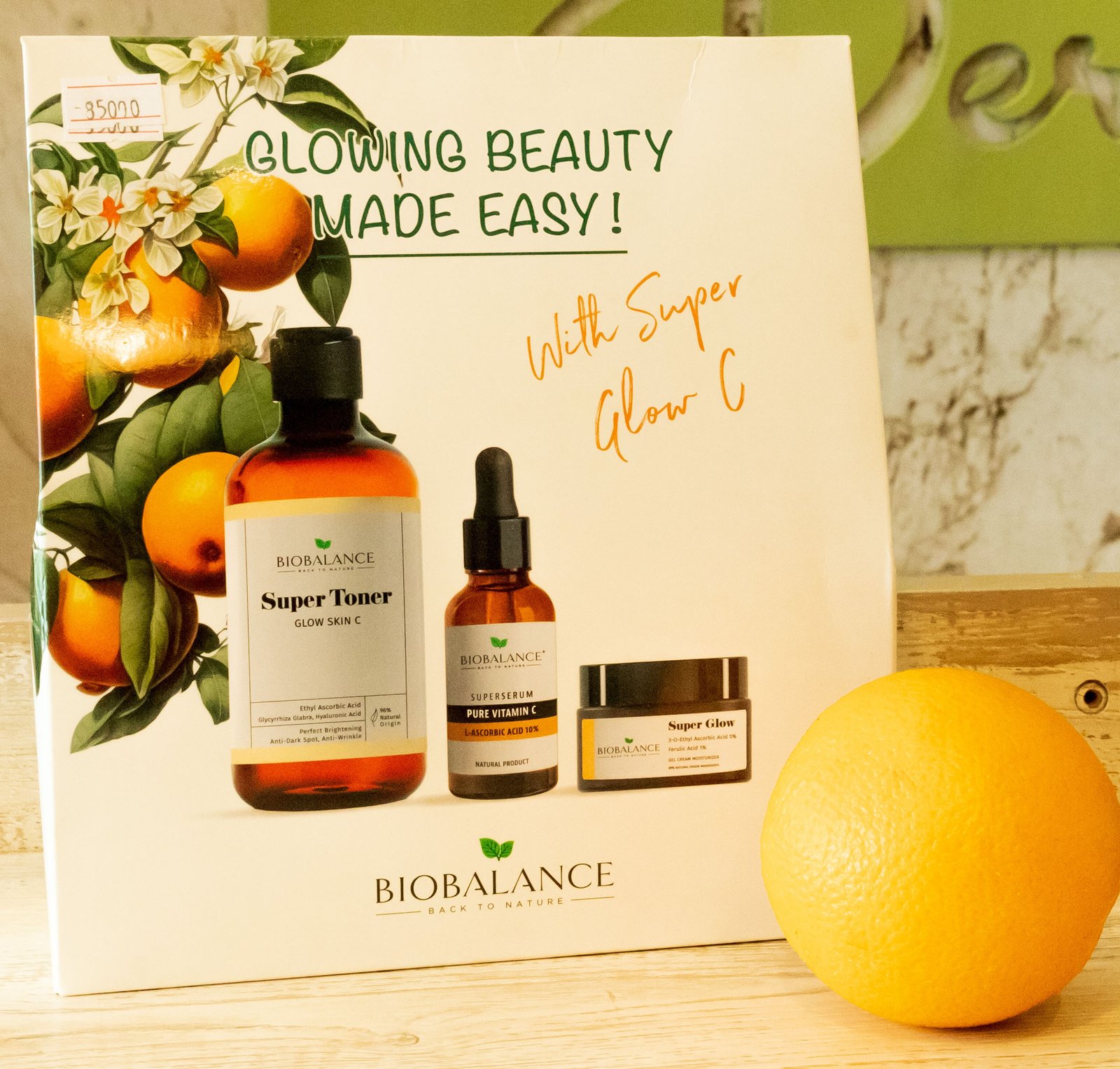 With super glow skin C KIT